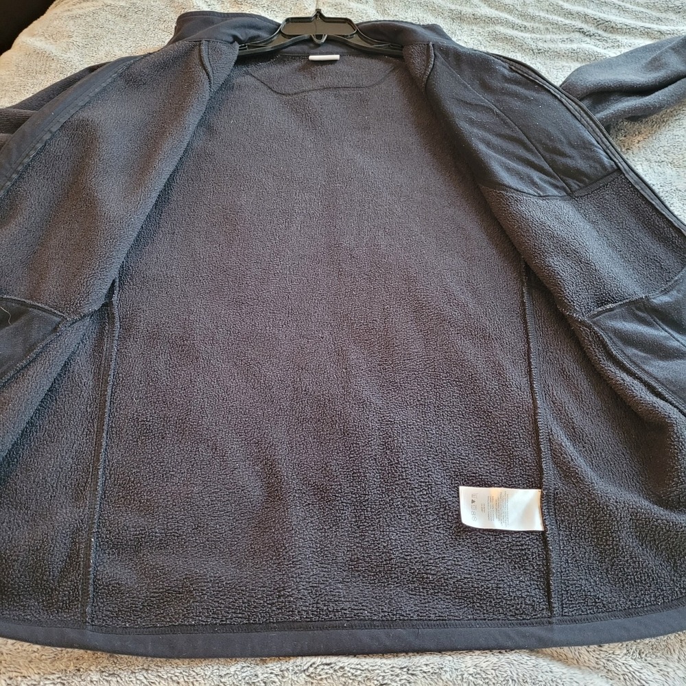 Columbia Mens Jacket Large Black Altitude Aspect Full Zip Fleece Outdoors 17142x - Picture 12 of 13